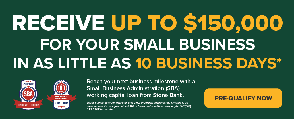 RECEIVE UP TO $150,000 FOR YOUR SMALL BUSINESS IN AS LITTLE AS 10 BUSINESS DAYS*